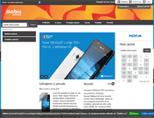 Tablet Screenshot of mobis.ba