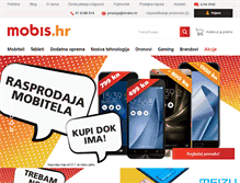 Tablet Screenshot of mobis.hr